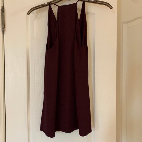 Babaton Morris Blouse/Tank, XXS, Deep Burgundy - Picture 9 of 9